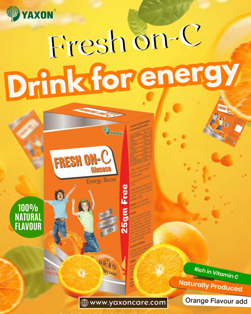 Yaxon Fresh on Energy Drink Glucose Powder